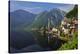 Town of Hallstatt, UNESCO World Heritage Site, on Lake Hallstatt, Salzkammergut, Upper Austria, Aus-Hans-Peter Merten-Premier Image Canvas