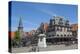 Town Square with Statue of Jan Pieterszoon Coen, Dutch East India Company, Hoorn, Holland, Europe-James Emmerson-Premier Image Canvas