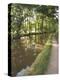 Towpath, Monmouth and Brecon Canal, Tal Y Bont, Powys, Mid-Wales, Wales, United Kingdom-David Hughes-Premier Image Canvas