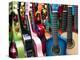 Toy Guitars, Olvera Street Market, El Pueblo de Los Angeles, Los Angeles, California, USA-Walter Bibikow-Premier Image Canvas