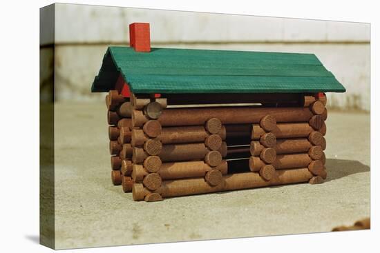 Toy Log Cabin-William P. Gottlieb-Premier Image Canvas