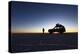 Toyota Land Cruiser Silhouetted Against Sunrise, Salar De Uyuni, Bolivia-James Brunker-Premier Image Canvas