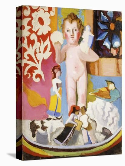 Toys, 1943 (Oil and Pencil on Canvas)-Joseph Stella-Premier Image Canvas