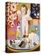 Toys, 1943 (Oil and Pencil on Canvas)-Joseph Stella-Premier Image Canvas