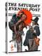 "Trading for a Turkey," Saturday Evening Post Cover, December 1, 1923-Joseph Christian Leyendecker-Premier Image Canvas