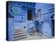 Traditional Blue Architechture, Jodhpur, Rajasthan, India-Doug Pearson-Premier Image Canvas