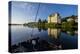 Traditional boats on Loire river, Montsoreau, on the heritage list of UNESCO, Maine et loire, Loire-Nathalie Cuvelier-Premier Image Canvas