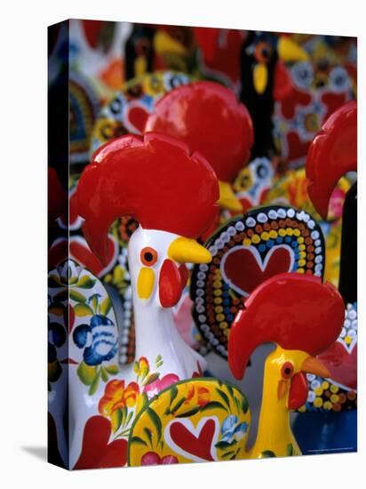 Traditional Ceramic Roosters, Portugal-Merrill Images-Premier Image Canvas