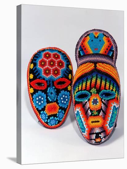 Traditional Ethnic Arts, Huichol Indian Beadwork, Huichol Mythology, Mexico-Russell Gordon-Premier Image Canvas