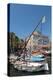 Traditional Fishing Boats Moored in the Harbour at Sanary-Sur-Mer, Provence, France, Europe-Martin Child-Premier Image Canvas