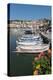 Traditional Fishing Boats Moored in the Harbour of the Historic Town of Cassis, Mediterranean-Martin Child-Premier Image Canvas