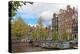 Traditional Houses of the Amsterdam, Netherlands-swisshippo-Premier Image Canvas