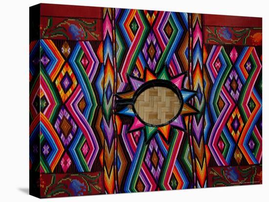 Traditional Huipil, Textile Museum, Casa del Tejido, Antigua, Guatemala-Cindy Miller Hopkins-Premier Image Canvas