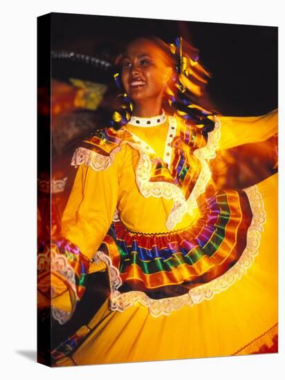 Traditional Mexican Dress, Caribbean-Robin Hill-Premier Image Canvas