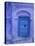 Traditional Moorish-styled Blue Door, Morocco-Merrill Images-Premier Image Canvas