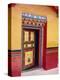 Traditional Painted Door in the Summer Palace of the Dalai Lama, Norbulingka, Lhasa, Tibet, China-Gina Corrigan-Premier Image Canvas