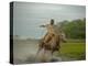 Traditional Pantanal Cowboys, Peao Pantaneiro, in Wetlands, Mato Grosso Do Sur Region, Brazil-Mark Hannaford-Premier Image Canvas