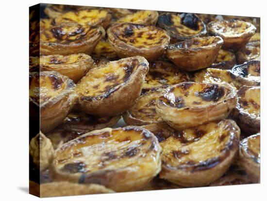 Traditional Portuguese Pasteis de Nata (Custard Tarts), Lisbon, Portugal, Europe-Stuart Black-Premier Image Canvas