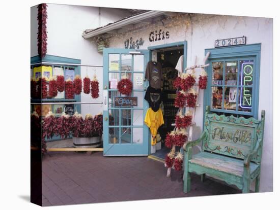 Traditional Ristras in Old Town Albuquerque, New Mexico, USA-Jerry Ginsberg-Premier Image Canvas