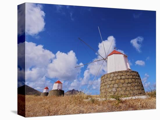 Traditional windmills of Porto Santo Island located on the way from Casinhas to Serra de Fora, Port-Karol Kozlowski-Premier Image Canvas