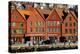 Traditional Wooden Hanseatic Merchants Buildings of the Bryggen, Bergen, Norway, Scandinavia-Robert Harding-Premier Image Canvas