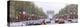 Traffic on a Road, Arc De Triomphe, Champs Elysees, Paris, France-null-Stretched Canvas