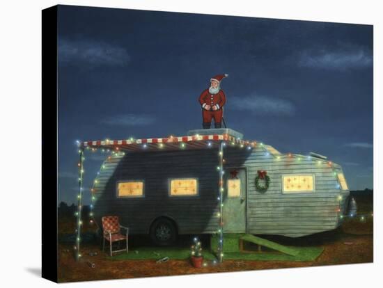 Trailer House Christmas-James W Johnson-Premier Image Canvas