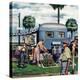 "Trailer Park Garden", February 2, 1952-Stevan Dohanos-Premier Image Canvas