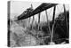 Train Crossing Railroad Trestle-null-Premier Image Canvas