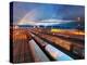 Train Freight Transportation Platform-TTstudio-Premier Image Canvas