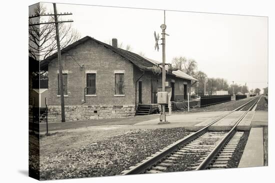 Train Station, Lincoln, Illinois, USA. Route 66-Julien McRoberts-Premier Image Canvas