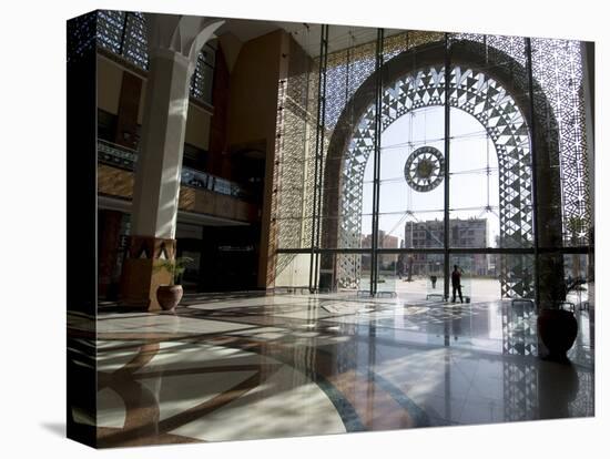 Train Station, Marrakech, Morocco, North Africa, Africa-null-Premier Image Canvas