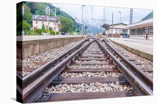 Train Tracks.-cubrick-Premier Image Canvas