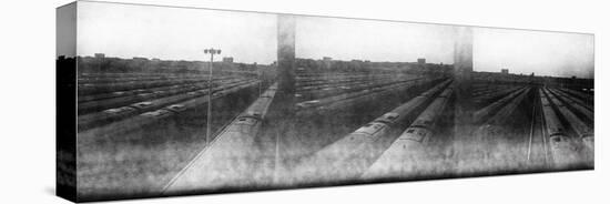 Train Yard Triptych-Evan Morris Cohen-Premier Image Canvas