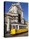 Tram (Electricos) Below the Arco Da Rua Augusta in Praca Do Comercio, Baixa, Lisbon, Portugal-Stuart Black-Premier Image Canvas