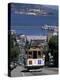 Tram, Hyde St, San Francisco, California, USA-Walter Bibikow-Premier Image Canvas