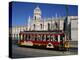 Tram in Front of the Geronimos Monastery in the Belem Area of Lisbon, Portugal, Europe-Lightfoot Jeremy-Premier Image Canvas