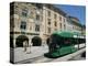 Trams Run Along Herrengasse, Stop at Hauptplatz in Main Street of Old Town, Graz, Styria, Austria-Ken Gillham-Premier Image Canvas