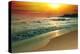 Tranquil Beach Sunset-Lilun-Premier Image Canvas