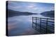 Tranquil Derwent Water at Dusk, Lake District, Cumbria, England. Autumn (October)-Adam Burton-Premier Image Canvas