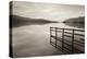 Tranquil Derwent Water at Dusk, Lake District, Cumbria, England. Autumn (October)-Adam Burton-Premier Image Canvas