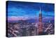 Transamerica Pyramid at San Francisco Night-Markus Bleichner-Stretched Canvas