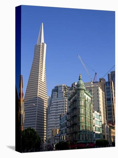Transamerica Pyramid Skyscraper in San Francisco, California, USA-David R. Frazier-Premier Image Canvas