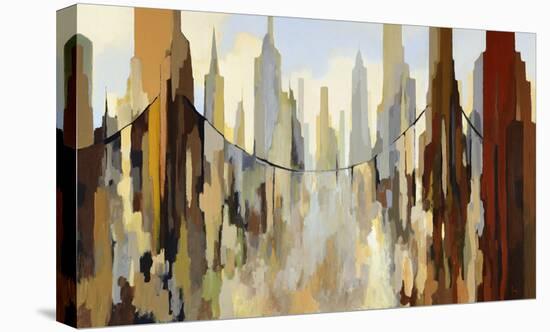 Transbay-Gregory Lang-Stretched Canvas