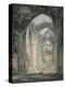 Transept of Tintern Abbey-J. M. W. Turner-Premier Image Canvas