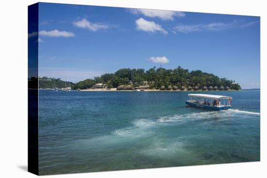 Transfer to the exclusive Iririki Island, Efate, Vanuatu, Pacific-Michael Runkel-Premier Image Canvas