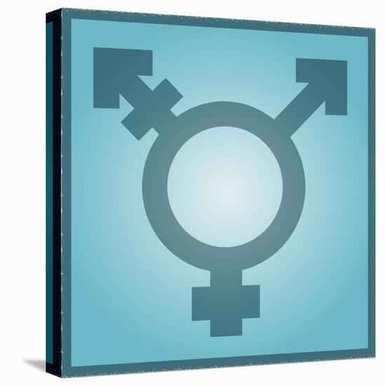 Transgender Symbol, Artwork-Stephen Wood-Premier Image Canvas