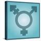 Transgender Symbol, Artwork-Stephen Wood-Premier Image Canvas