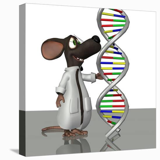 Transgenic Mouse, Conceptual Artwork-Friedrich Saurer-Premier Image Canvas