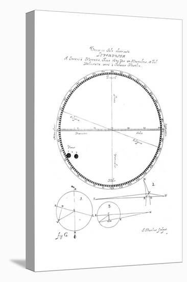 Transit of Venus, 1639-Johannes Hevelius-Premier Image Canvas